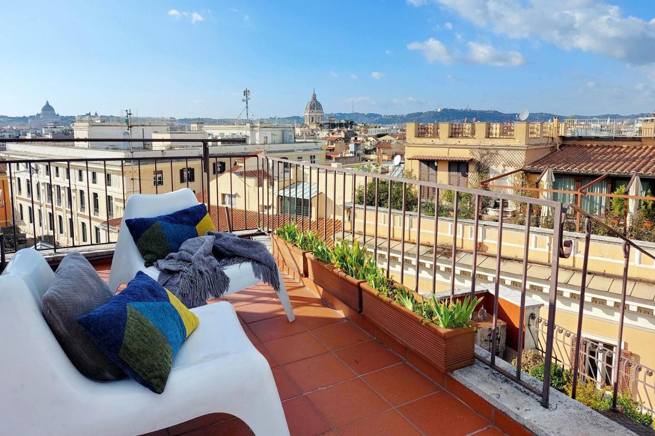 Spagna Penthouse Рим Экстерьер фото